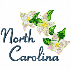 Flowers And Tree Embroidery Design 5